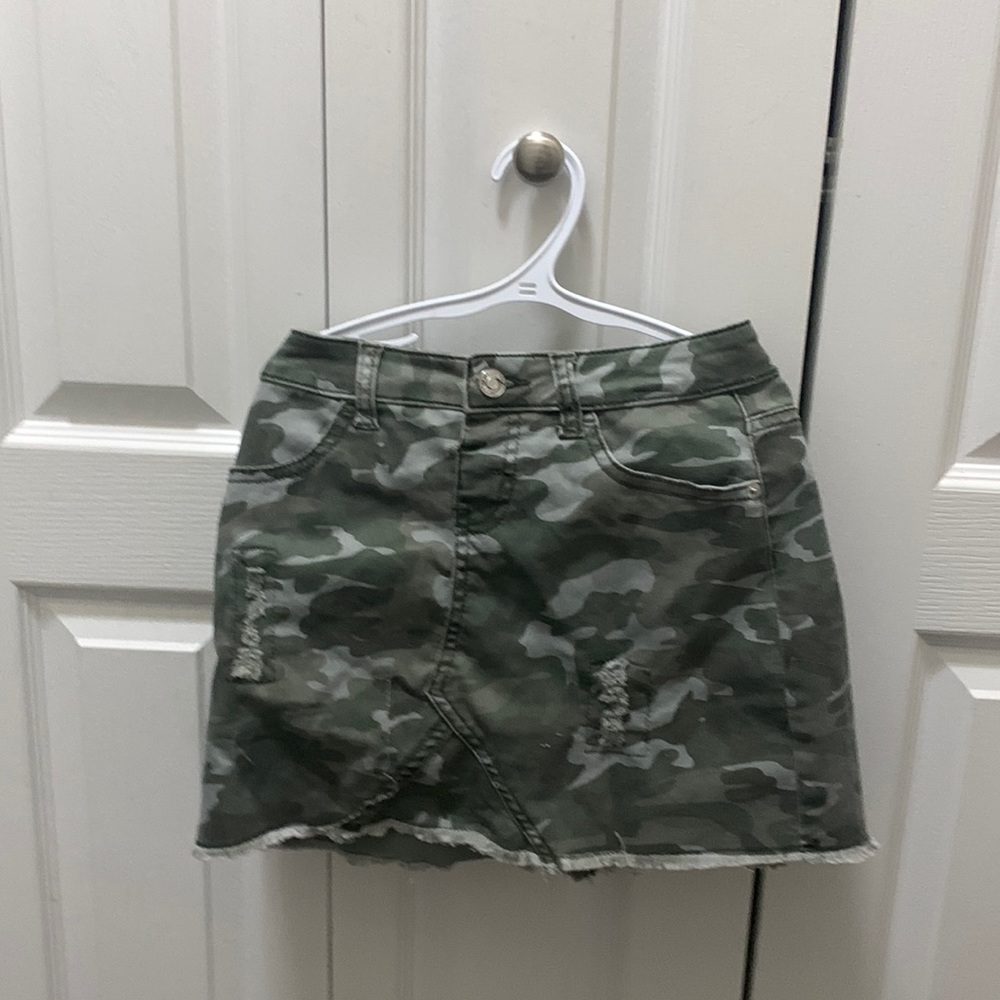 Justice Camo Skort